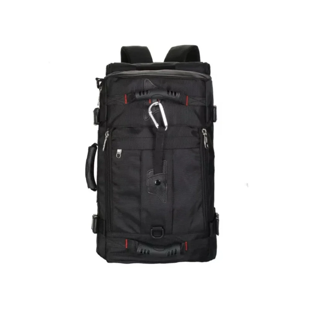 Whitzman Travel ‎ Carry On Backpack Durable Duffle-Large Black Waterproof